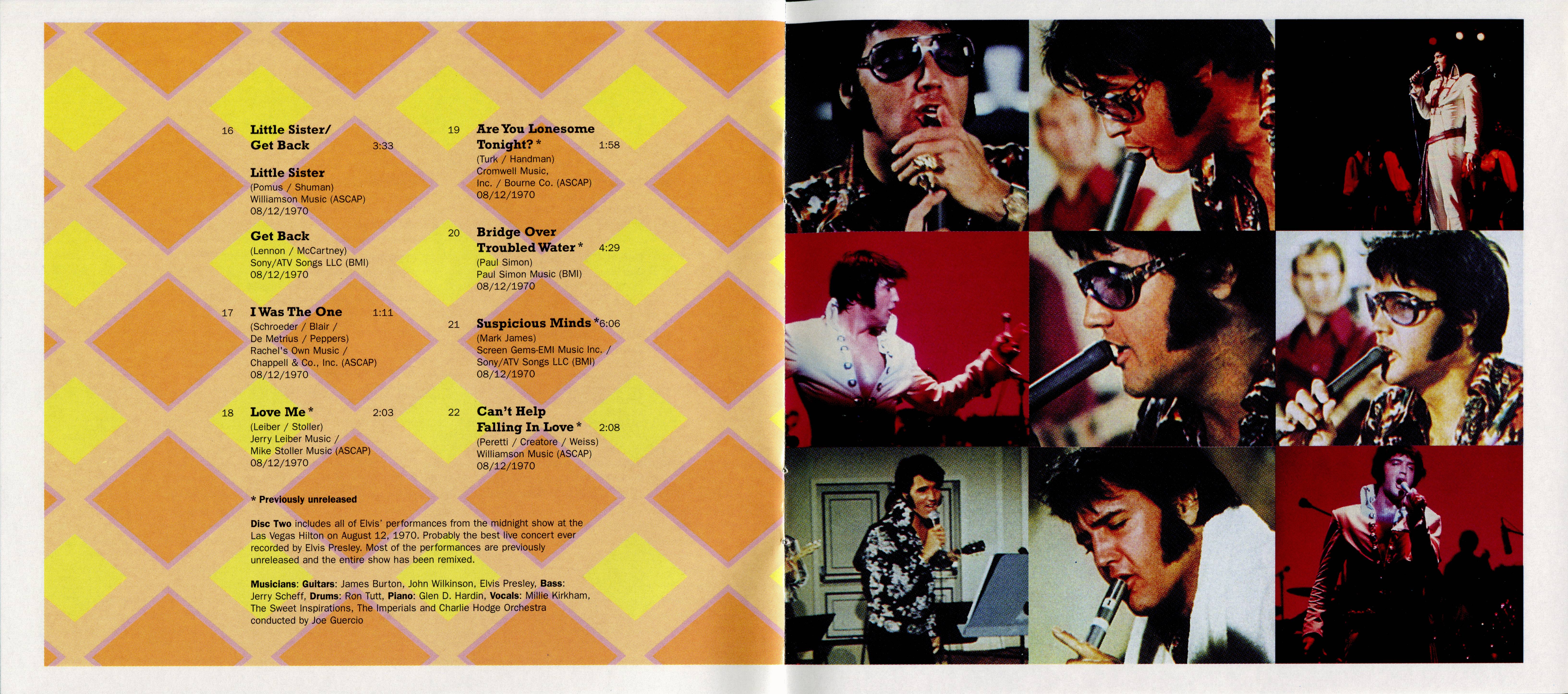 Elvis Presley Thats The Way It Is Special Edition : Booklet 8